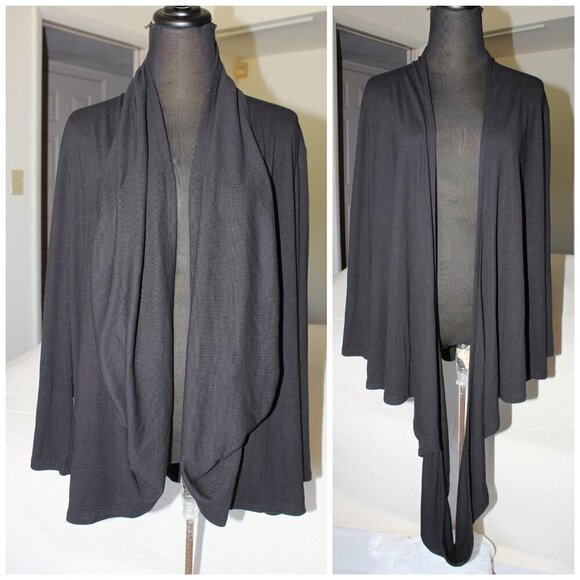 J. Jill Sweaters - J. Jill Drape front Wrap Scarf Convertible Cardigan Long Sleeve Large P Winter